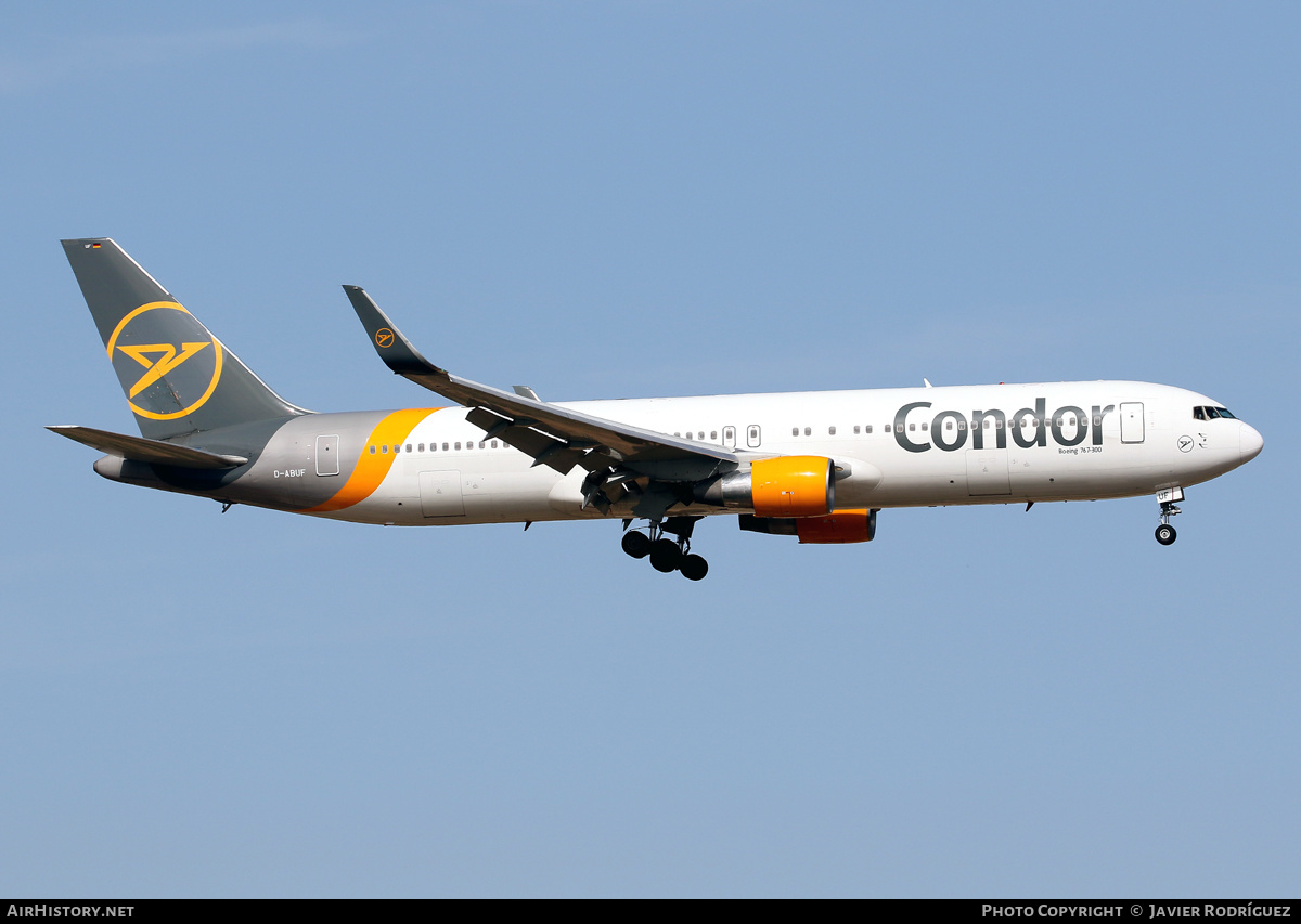 Aircraft Photo of D-ABUF | Boeing 767-330/ER | Condor Flugdienst | AirHistory.net #503340