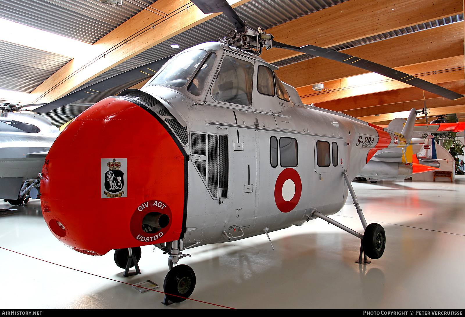 Aircraft Photo of S-884 | Sikorsky S-55C | Denmark - Air Force | AirHistory.net #503361