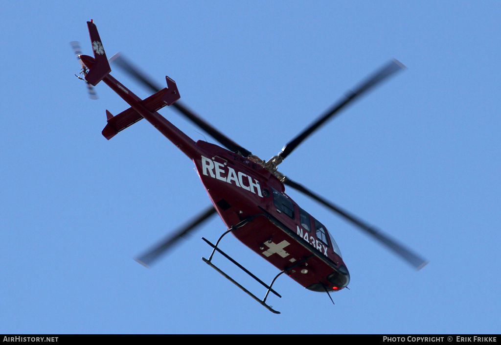 Aircraft Photo of N43RX | Bell 407 | Reach Air Medical Services | AirHistory.net #503367