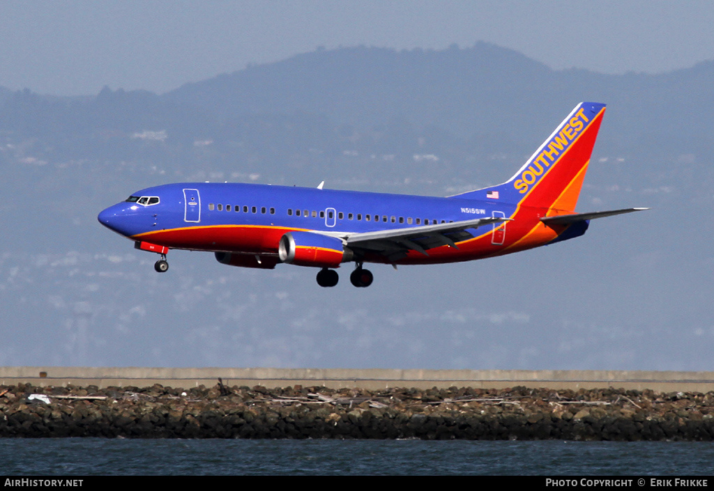 Aircraft Photo of N515SW | Boeing 737-5H4 | Southwest Airlines | AirHistory.net #503372