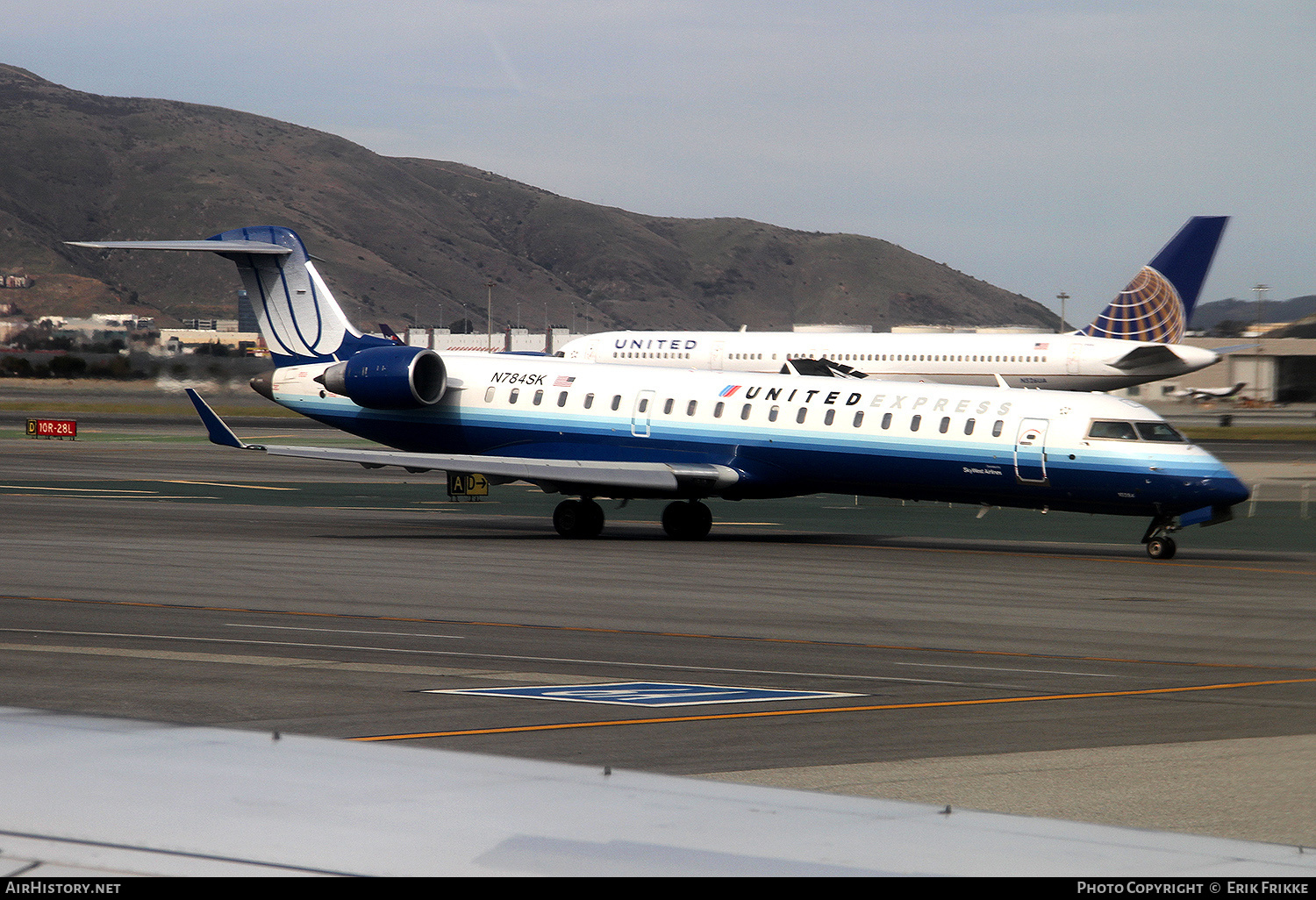 Aircraft Photo of N784SK | Bombardier CRJ-702ER NG (CL-600-2C10) | United Express | AirHistory.net #503378