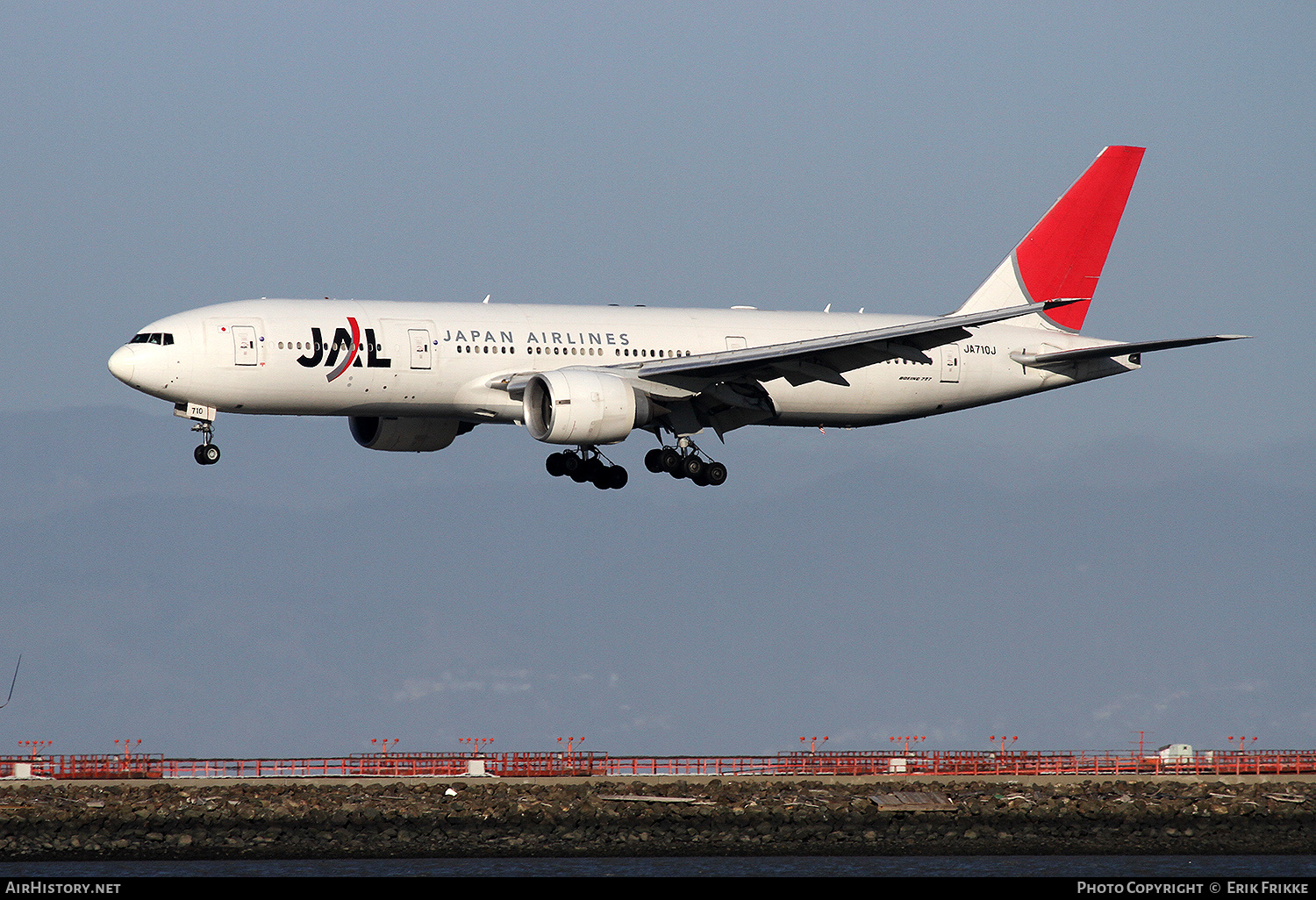 Aircraft Photo of JA710J | Boeing 777-246/ER | Japan Airlines - JAL | AirHistory.net #503400