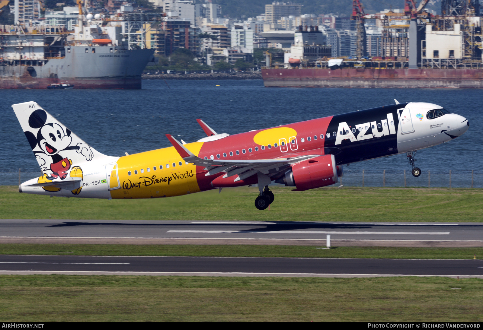 Aircraft Photo of PR-YSH | Airbus A320-251N | Azul Linhas Aéreas Brasileiras | AirHistory.net #503417