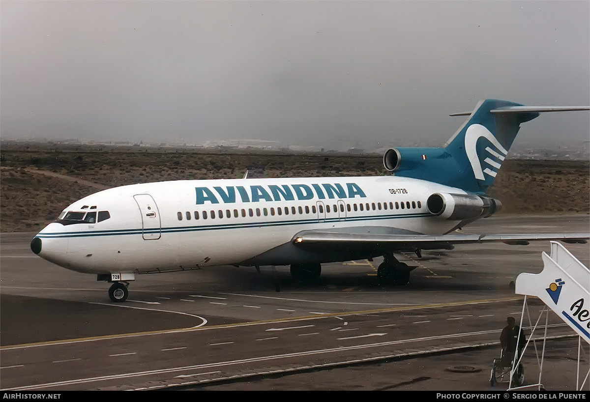 Aircraft Photo of OB-1728 | Boeing 727-23 | Aviandina | AirHistory.net #503418