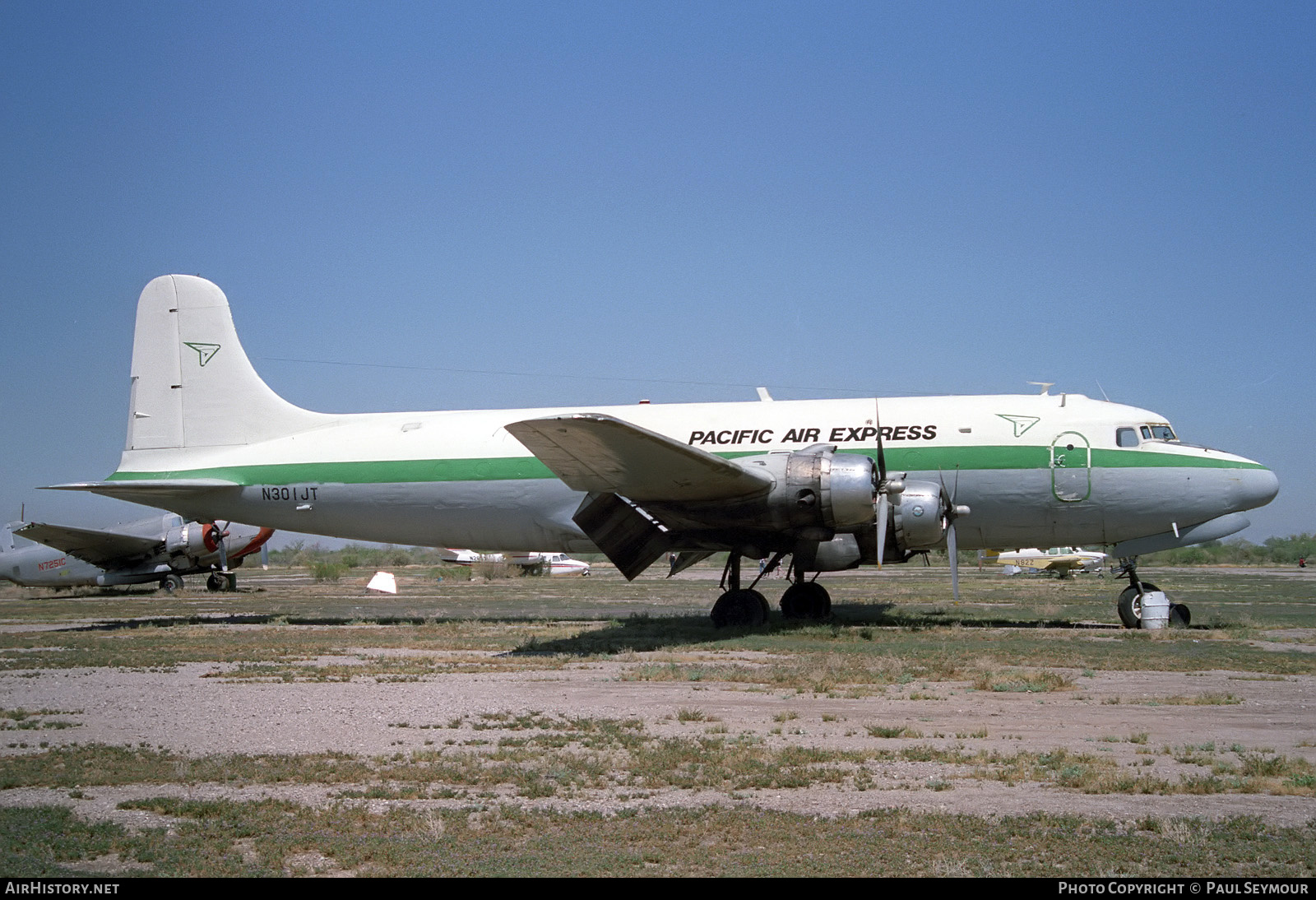 Aircraft Photo of N301JT | Douglas C-54B Skymaster | Pacific Air Express | AirHistory.net #503434