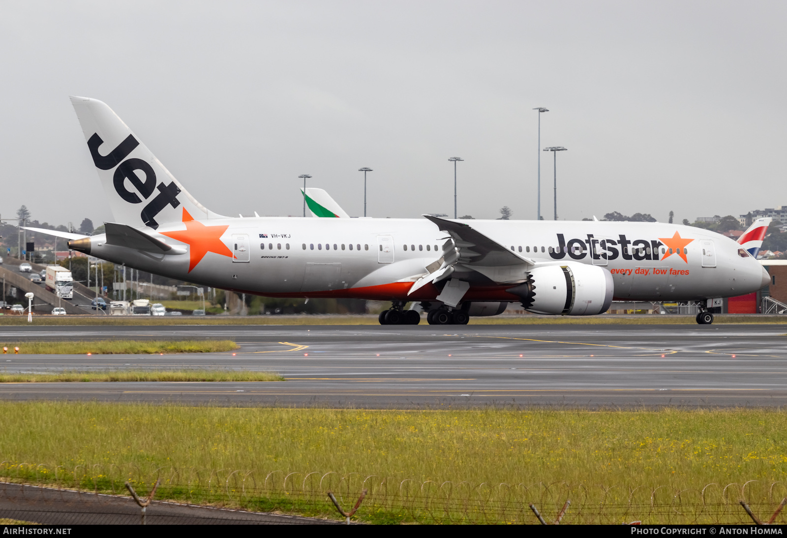 Aircraft Photo of VH-VKJ | Boeing 787-8 Dreamliner | Jetstar Airways | AirHistory.net #503442