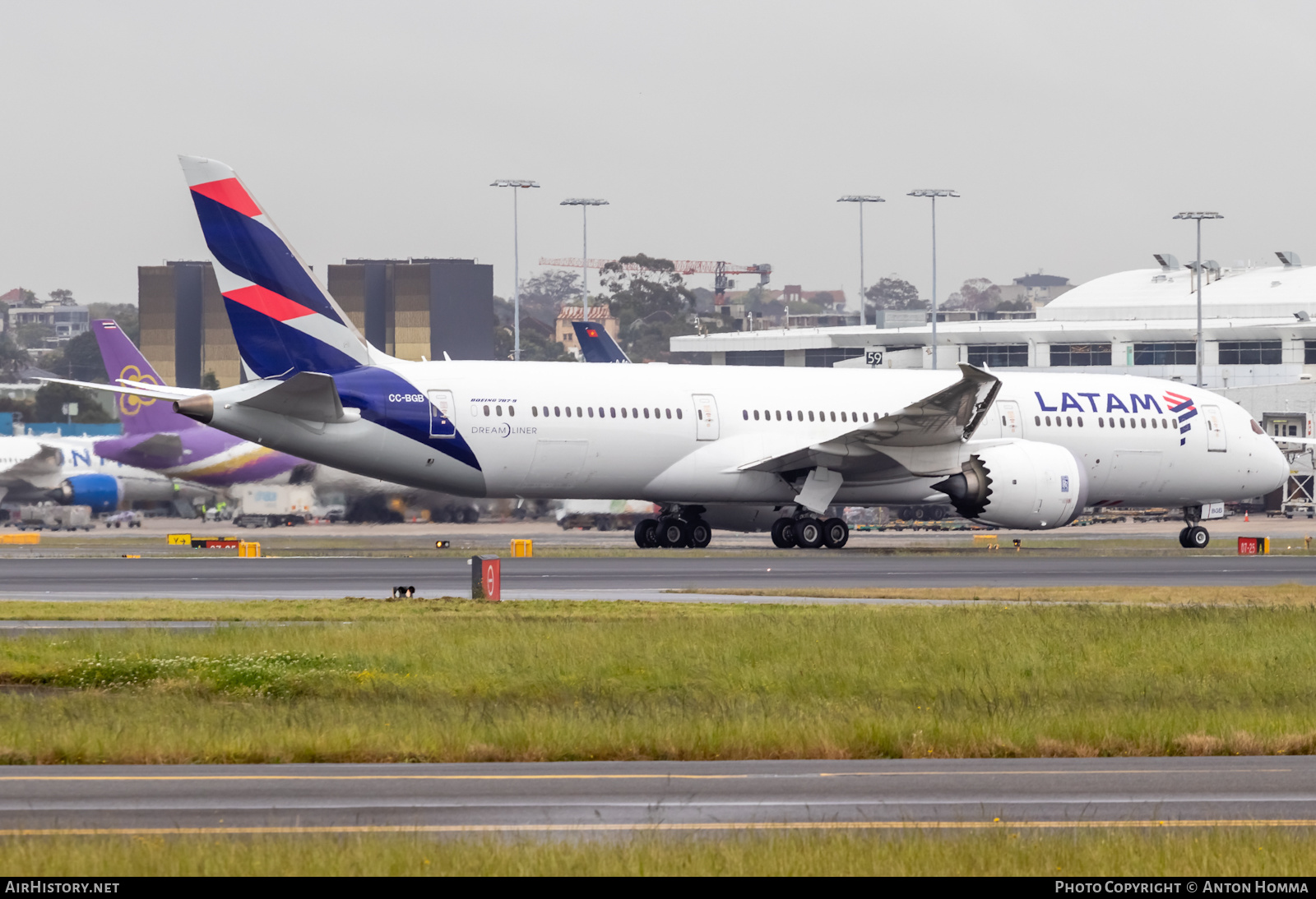 Aircraft Photo of CC-BGB | Boeing 787-9 Dreamliner | LATAM Airlines | AirHistory.net #503468