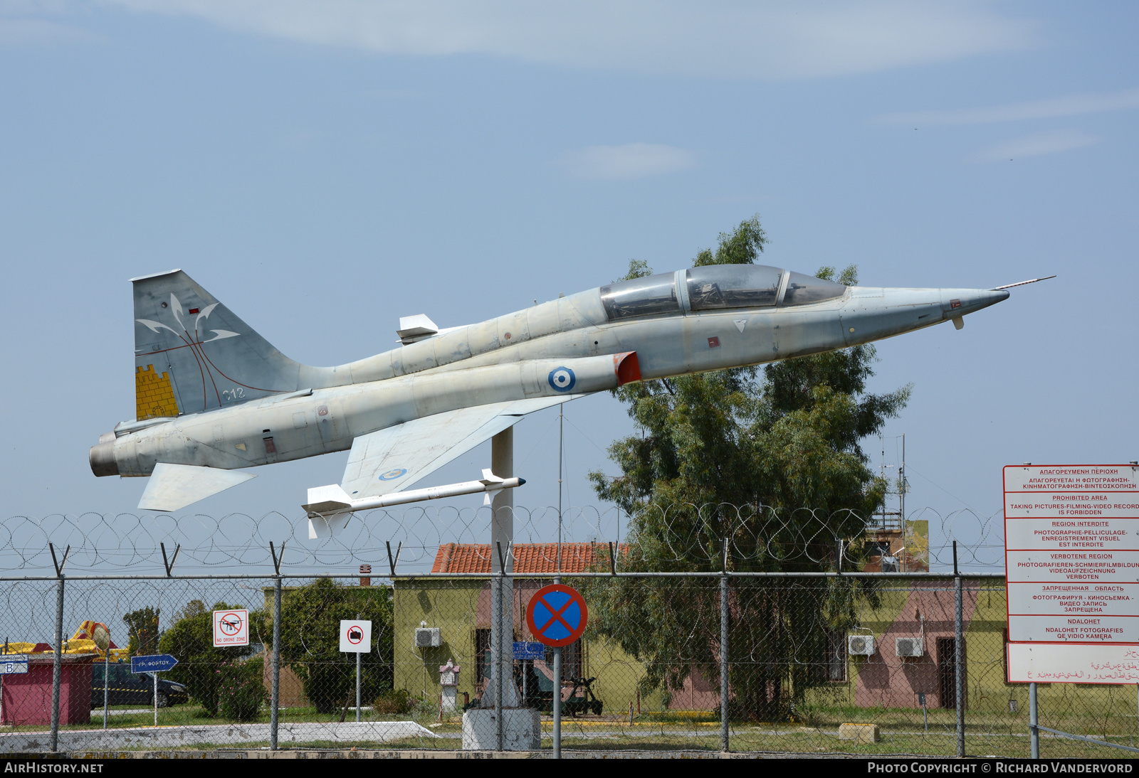 Aircraft Photo of 612 | Northrop F-5B Freedom Fighter | Greece - Air Force | AirHistory.net #503478