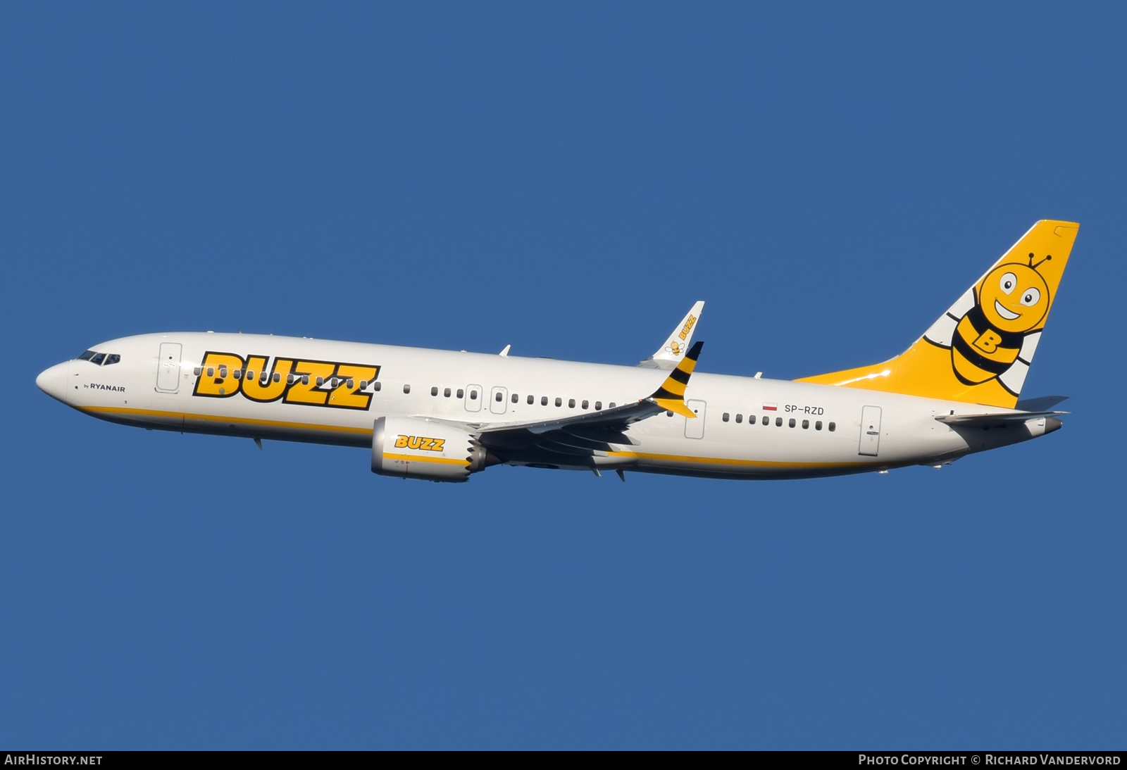 Aircraft Photo of SP-RZD | Boeing 737-8200 Max 200 | Buzz | AirHistory.net #503483