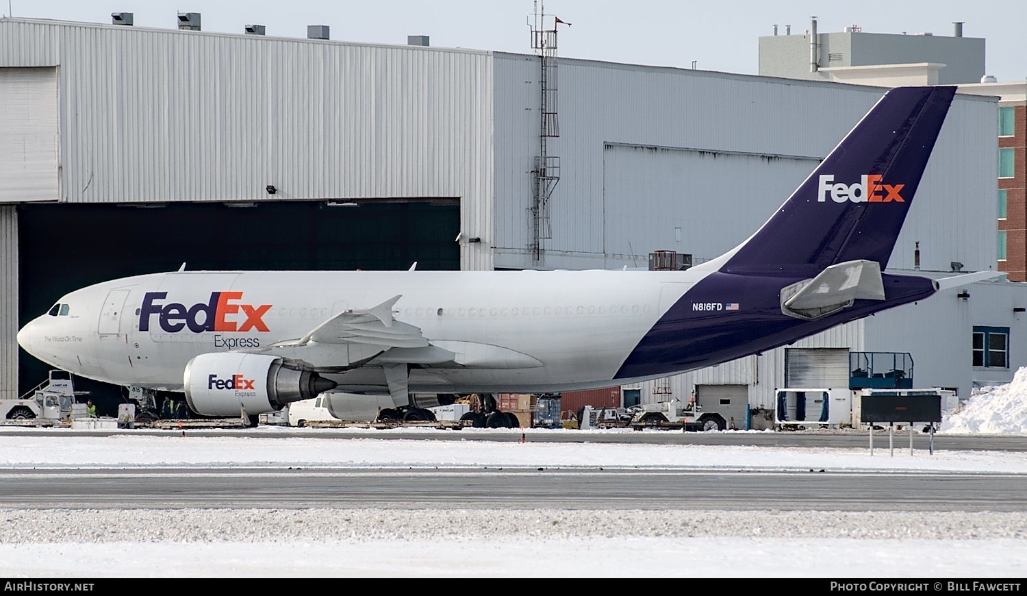Aircraft Photo of N816FD | Airbus A310-304/F | FedEx Express | AirHistory.net #503502