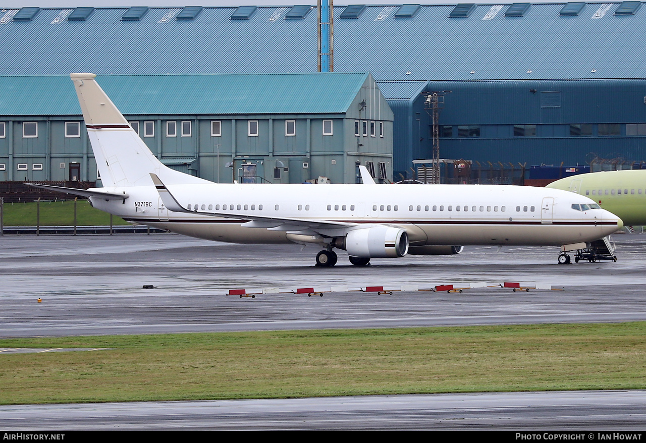 Aircraft Photo of N371BC | Boeing 737-8EF BBJ2 | AirHistory.net #503512