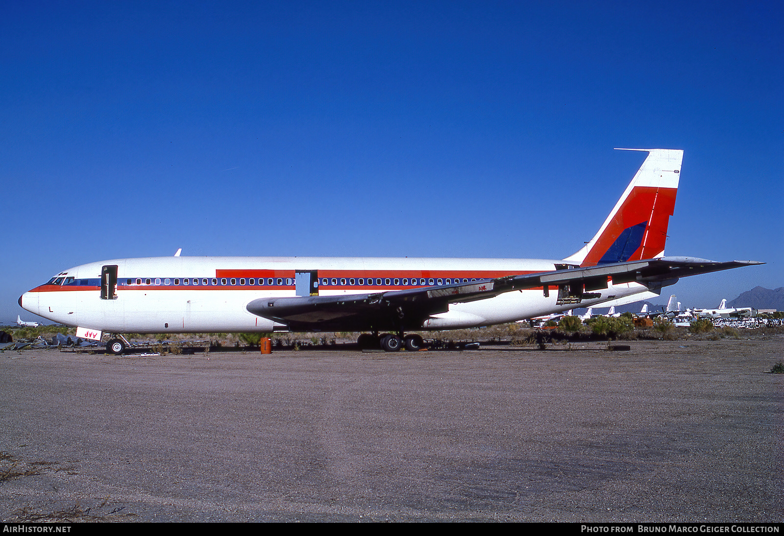 Aircraft Photo of N210DS Boeing 720047B AAR Allen Aircraft