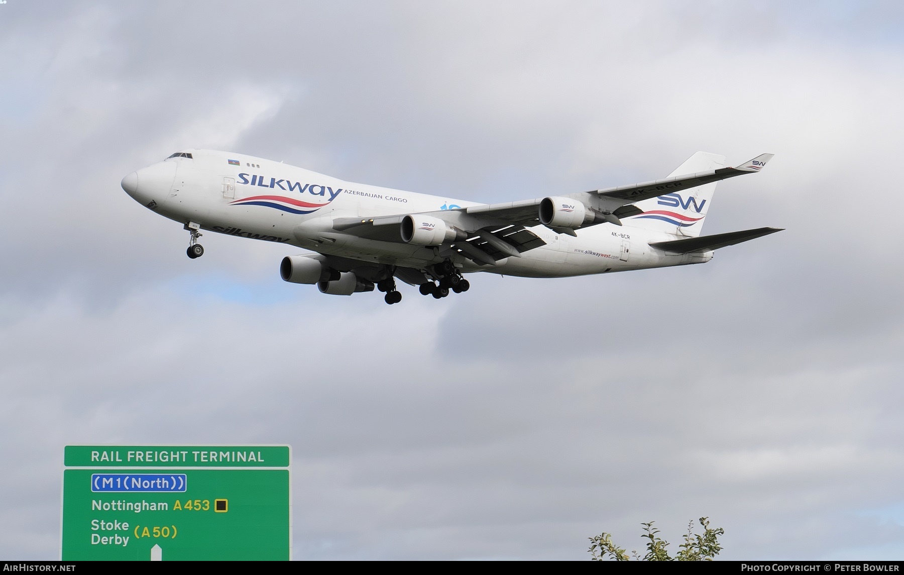 Aircraft Photo of 4K-BCR | Boeing 747-4H6F/SCD | SilkWay Azerbaijan Cargo | AirHistory.net #503544