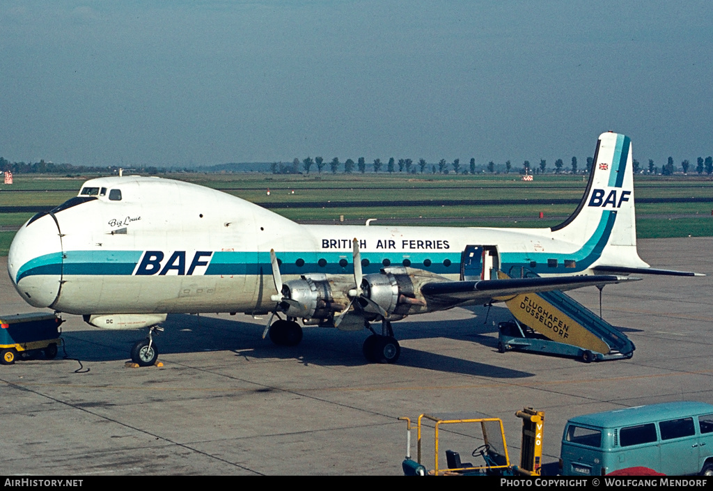 Aircraft Photo of G-ASDC | Aviation Traders ATL-98 Carvair | British Air Ferries - BAF | AirHistory.net #503567