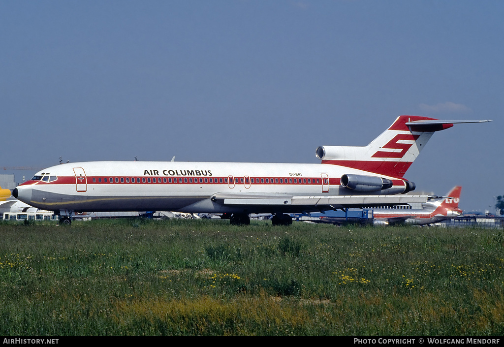 Aircraft Photo of OY-SBI | Boeing 727-270/Adv | Air Columbus | AirHistory.net #503569