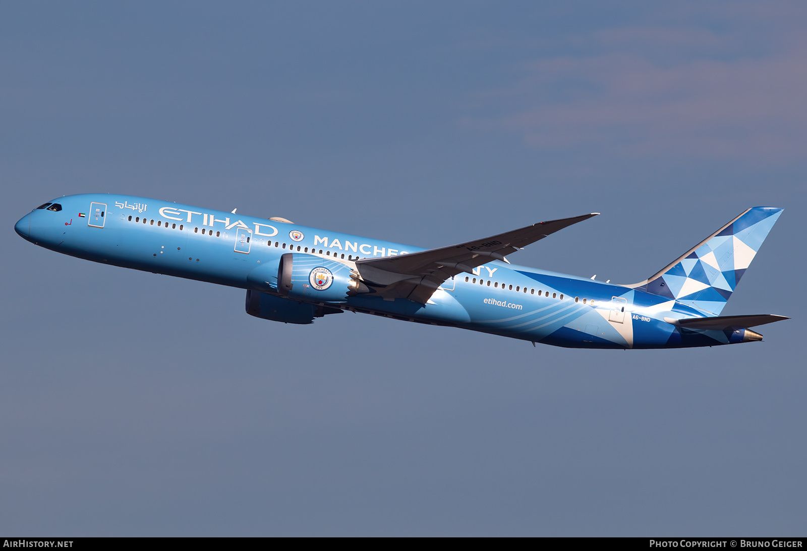 Aircraft Photo of A6-BND | Boeing 787-9 Dreamliner | Etihad Airways | AirHistory.net #503582