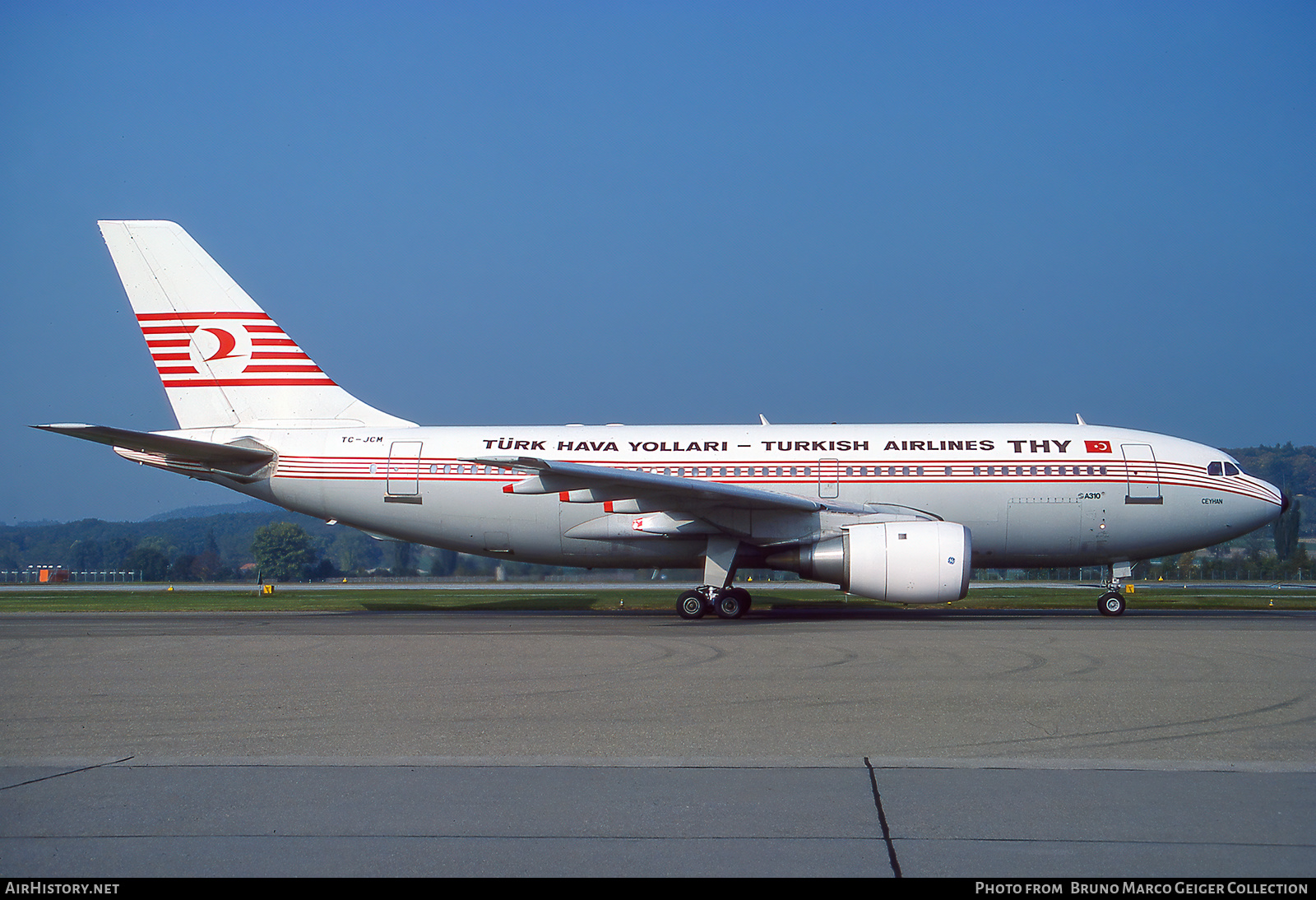 Aircraft Photo of TC-JCM | Airbus A310-203 | THY Türk Hava Yolları - Turkish Airlines | AirHistory.net #503591