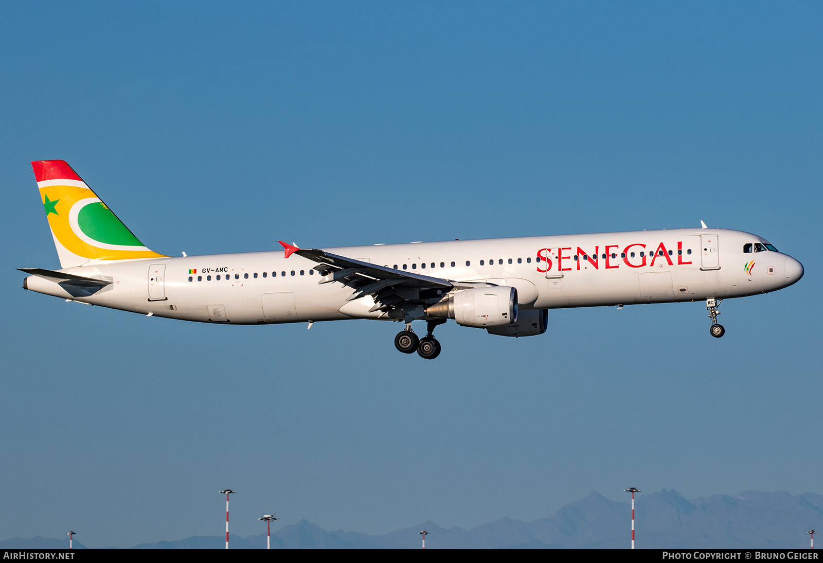 Aircraft Photo of 6V-AMC | Airbus A321-211 | Air Senegal | AirHistory.net #503593