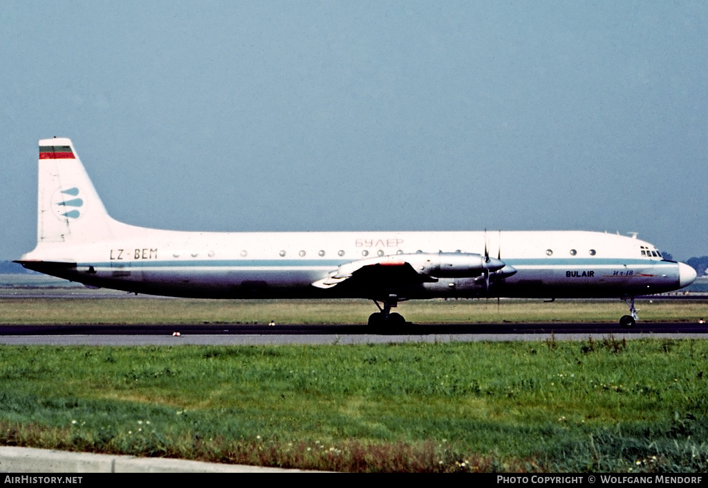 Aircraft Photo of LZ-BEM | Ilyushin Il-18V | Bulair | AirHistory.net #503596