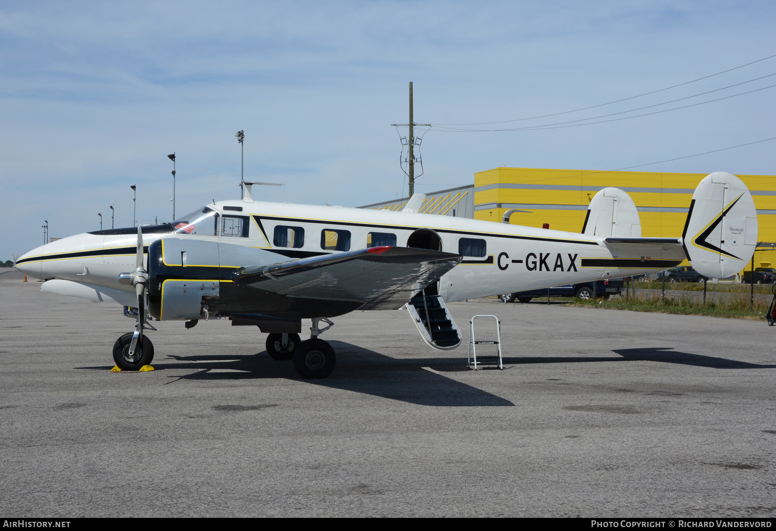 Aircraft Photo of C-GKAX | Beech D18S/Tri-Gear | AirHistory.net #503627
