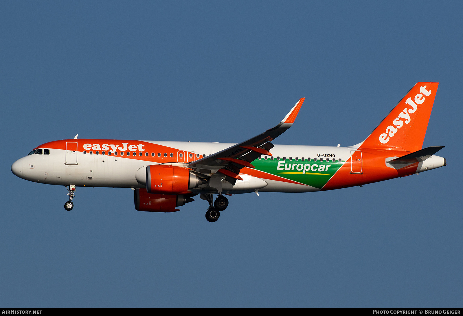 Aircraft Photo of G-UZHO | Airbus A320-251N | EasyJet | AirHistory.net #503645