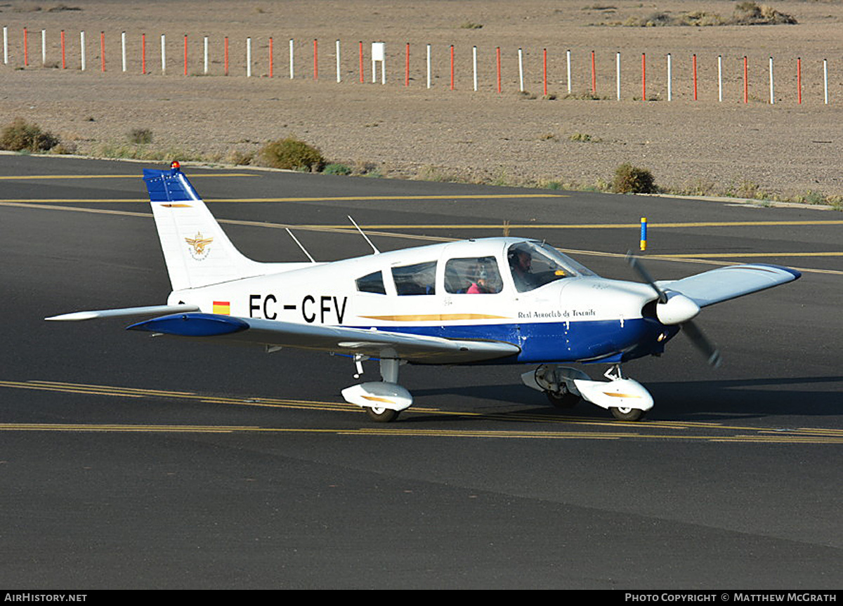 Aircraft Photo of EC-CFV | Piper PA-28-180 Challenger | Real Aeroclub de Tenerife | AirHistory.net #503649