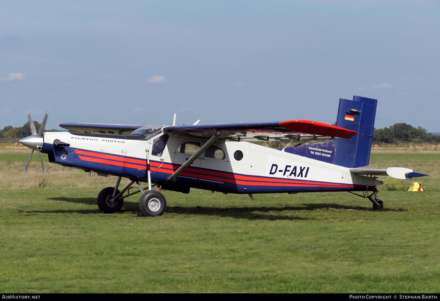 Aircraft Photo of D-FAXI | Pilatus PC-6/B2-H4 Turbo Porter | AirHistory.net #503667
