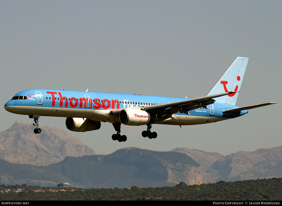 Aircraft Photo of G-BYAF | Boeing 757-204 | Thomsonfly | AirHistory.net #503671