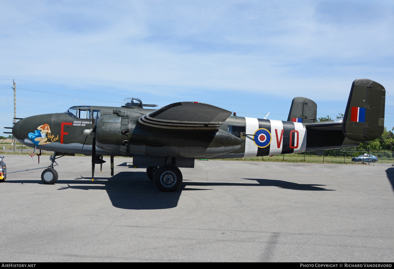 Aircraft Photo of C-GCWM | North American B-25J Mitchell | UK - Air Force | AirHistory.net #503680