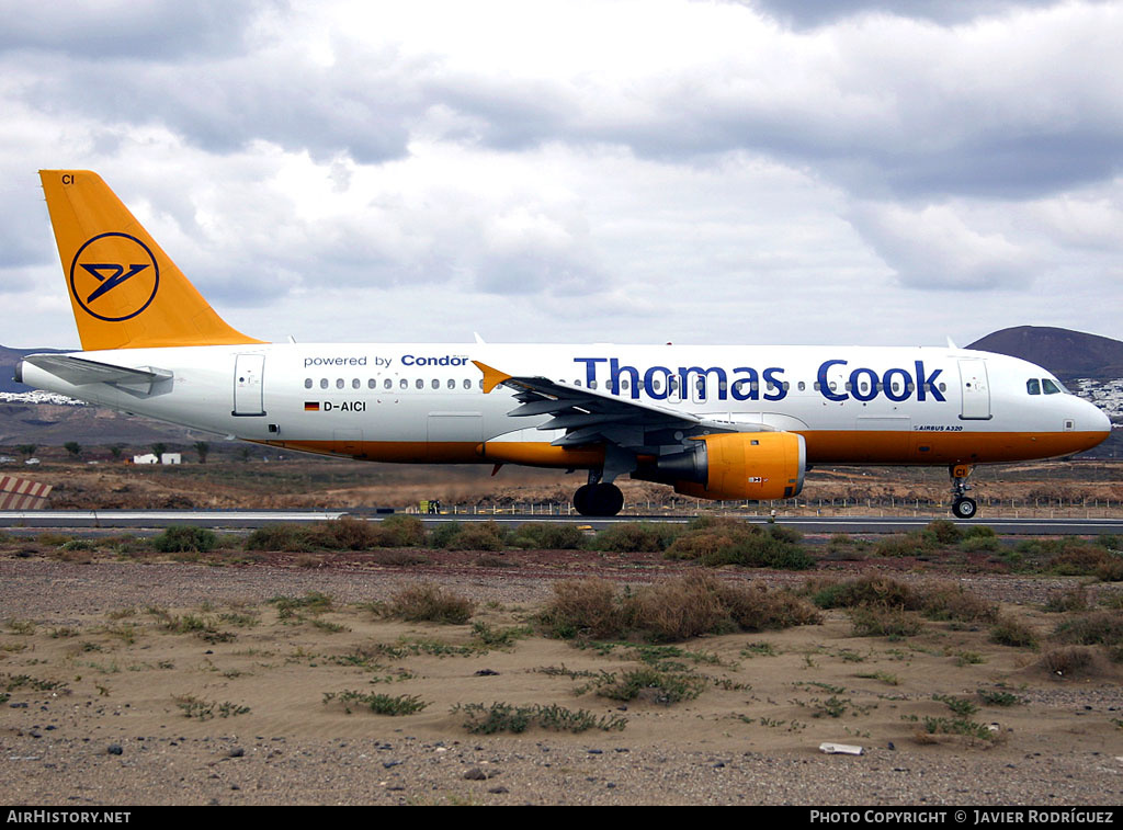 Aircraft Photo of D-AICI | Airbus A320-212 | Thomas Cook Airlines | AirHistory.net #503688
