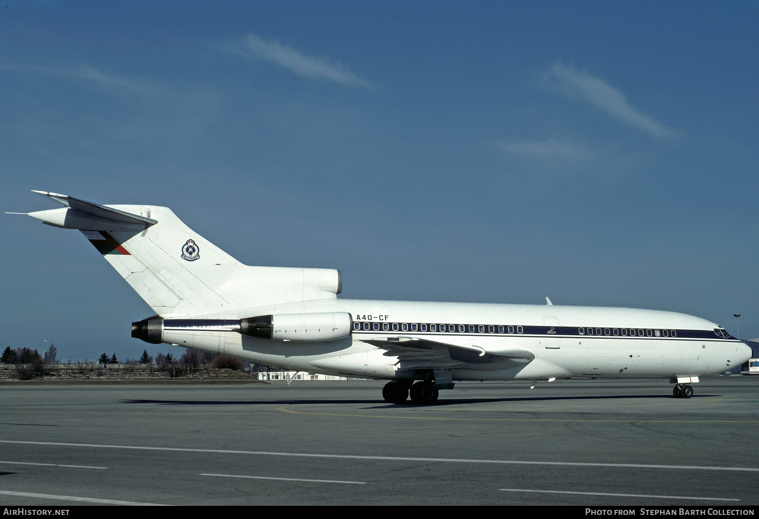 Aircraft Photo of A4O-CF | Boeing 727-30 | Oman - Police | AirHistory.net #503694