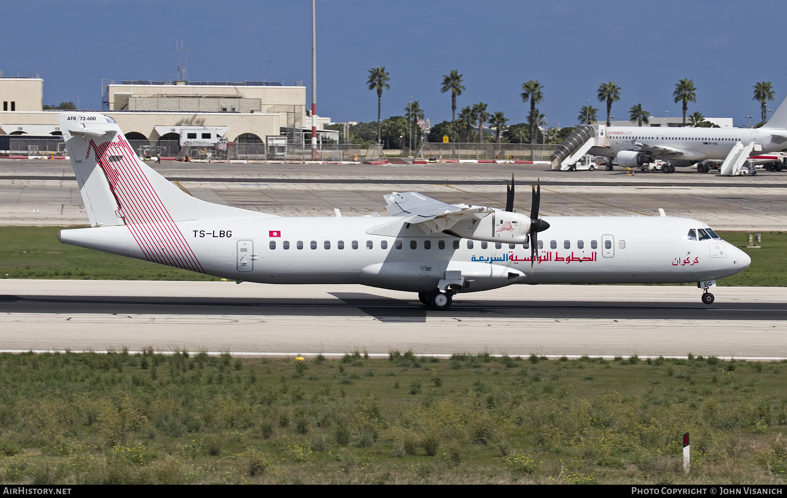 Aircraft Photo of TS-LBG | ATR ATR-72-600 (ATR-72-212A) | Tunisair Express | AirHistory.net #503699