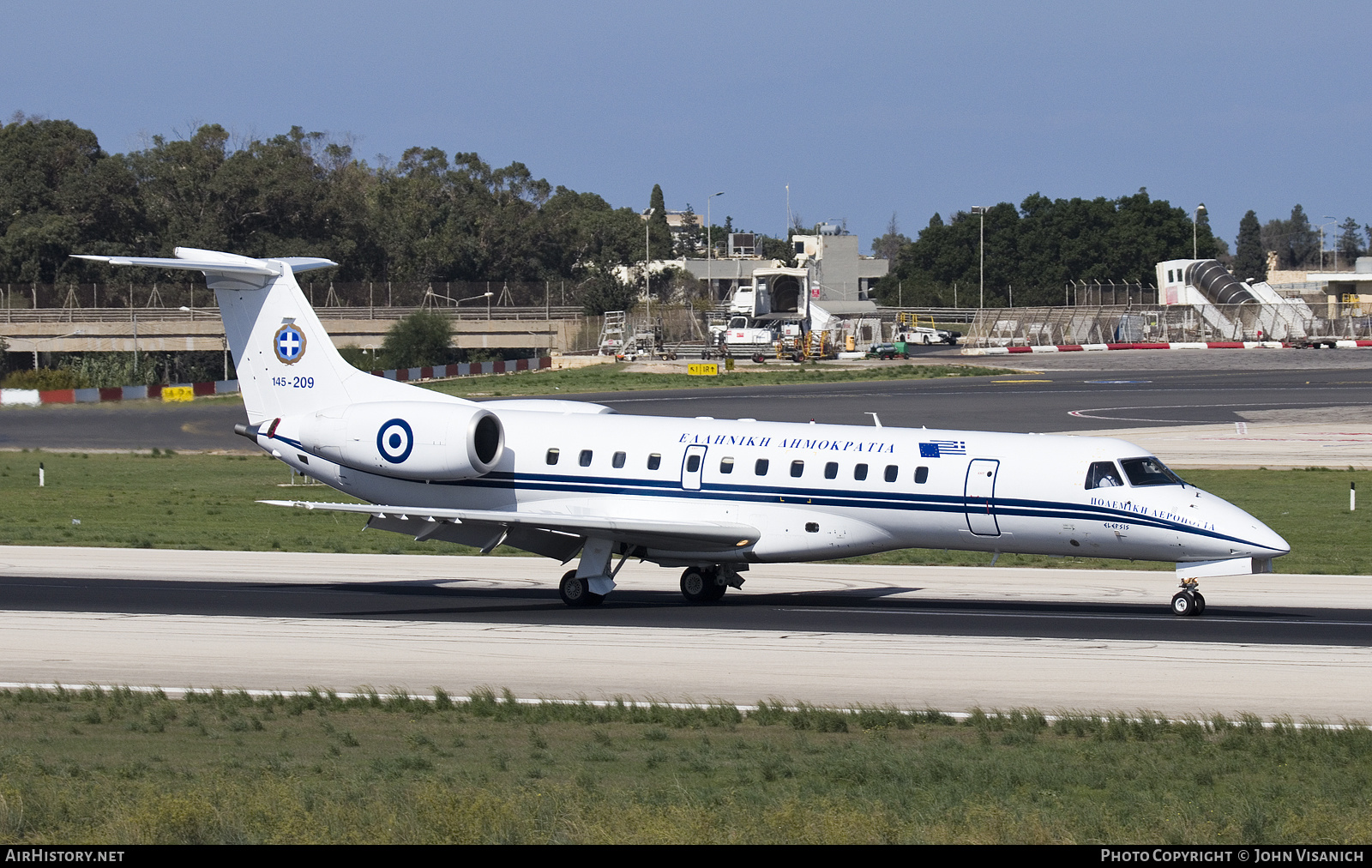 Aircraft Photo of 145-209 | Embraer ERJ-135LR (EMB-135LR) | Greece - Air Force | AirHistory.net #503700
