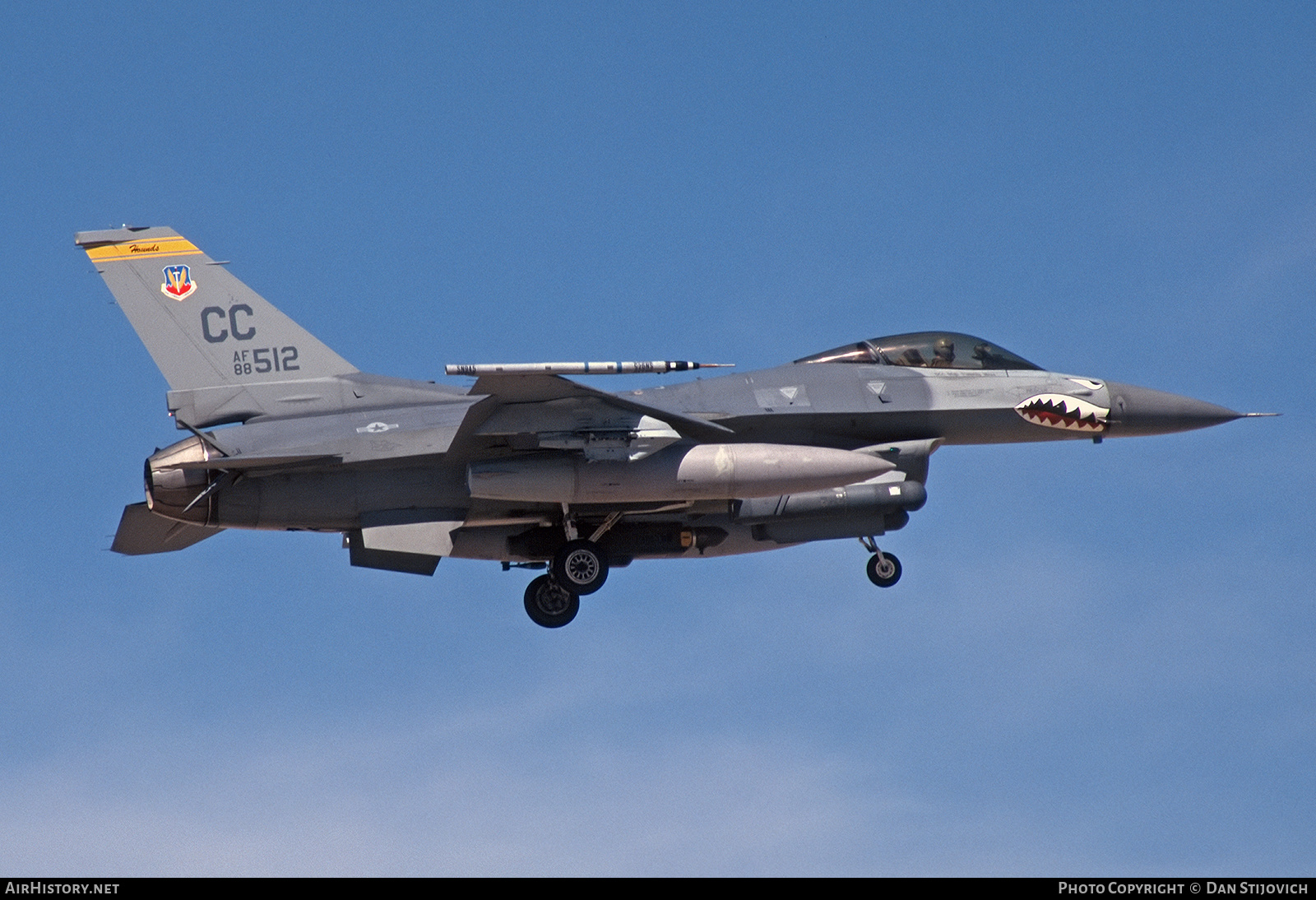 Aircraft Photo of 88-0512 / AF88-512 | General Dynamics F-16C Fighting Falcon | USA - Air Force | AirHistory.net #503708