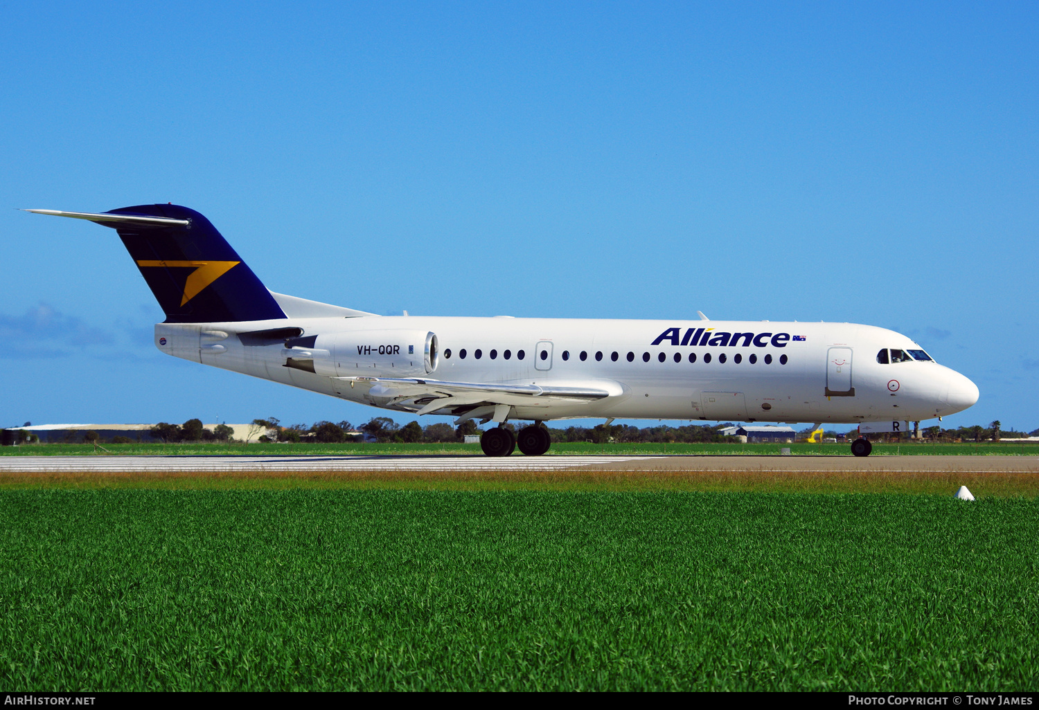 Aircraft Photo of VH-QQR | Fokker 70 (F28-0070) | Alliance Airlines | AirHistory.net #503714