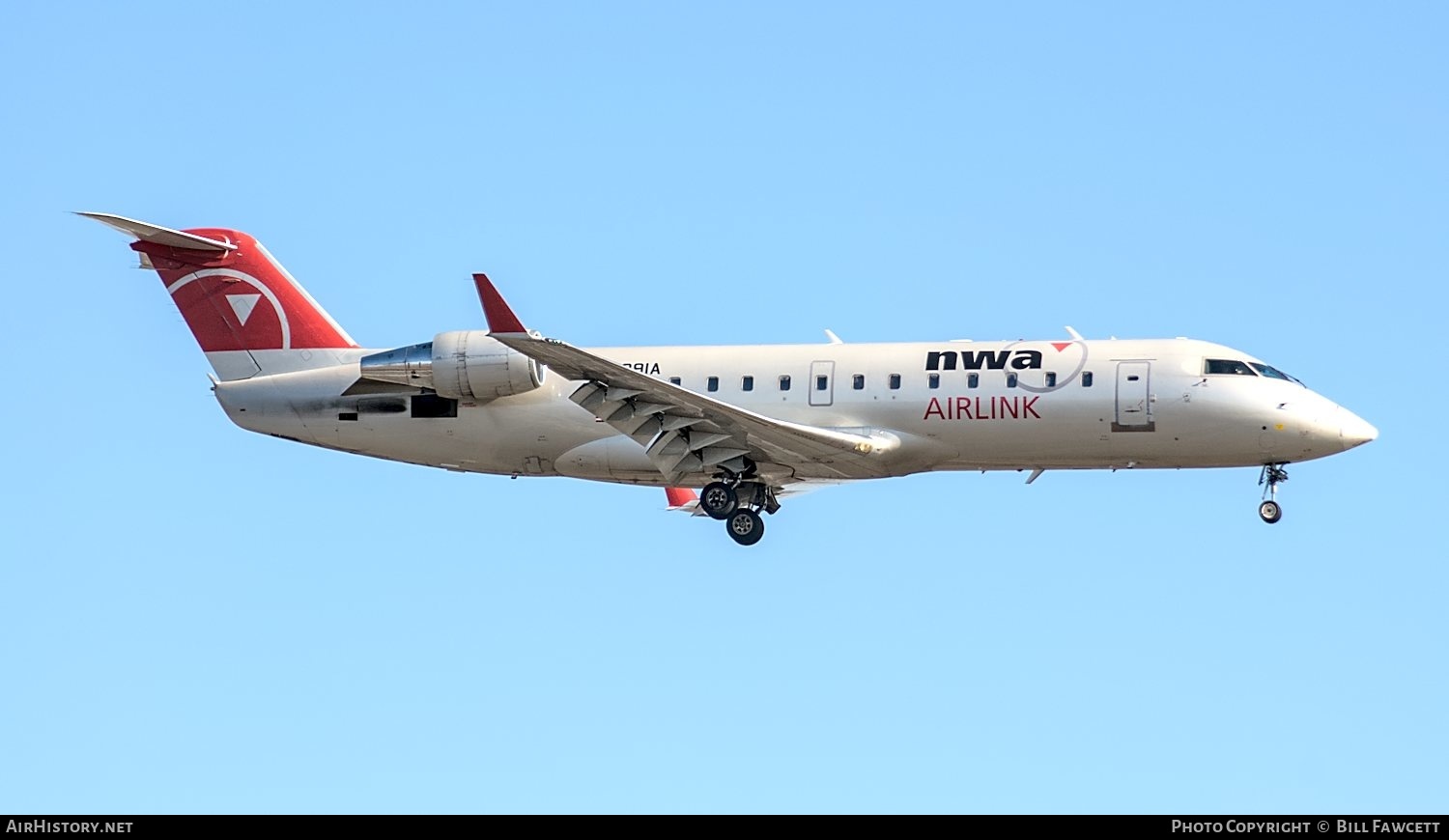 Aircraft Photo of N8891A | Bombardier CRJ-440 (CL-600-2B19) | NWA Airlink | AirHistory.net #503717