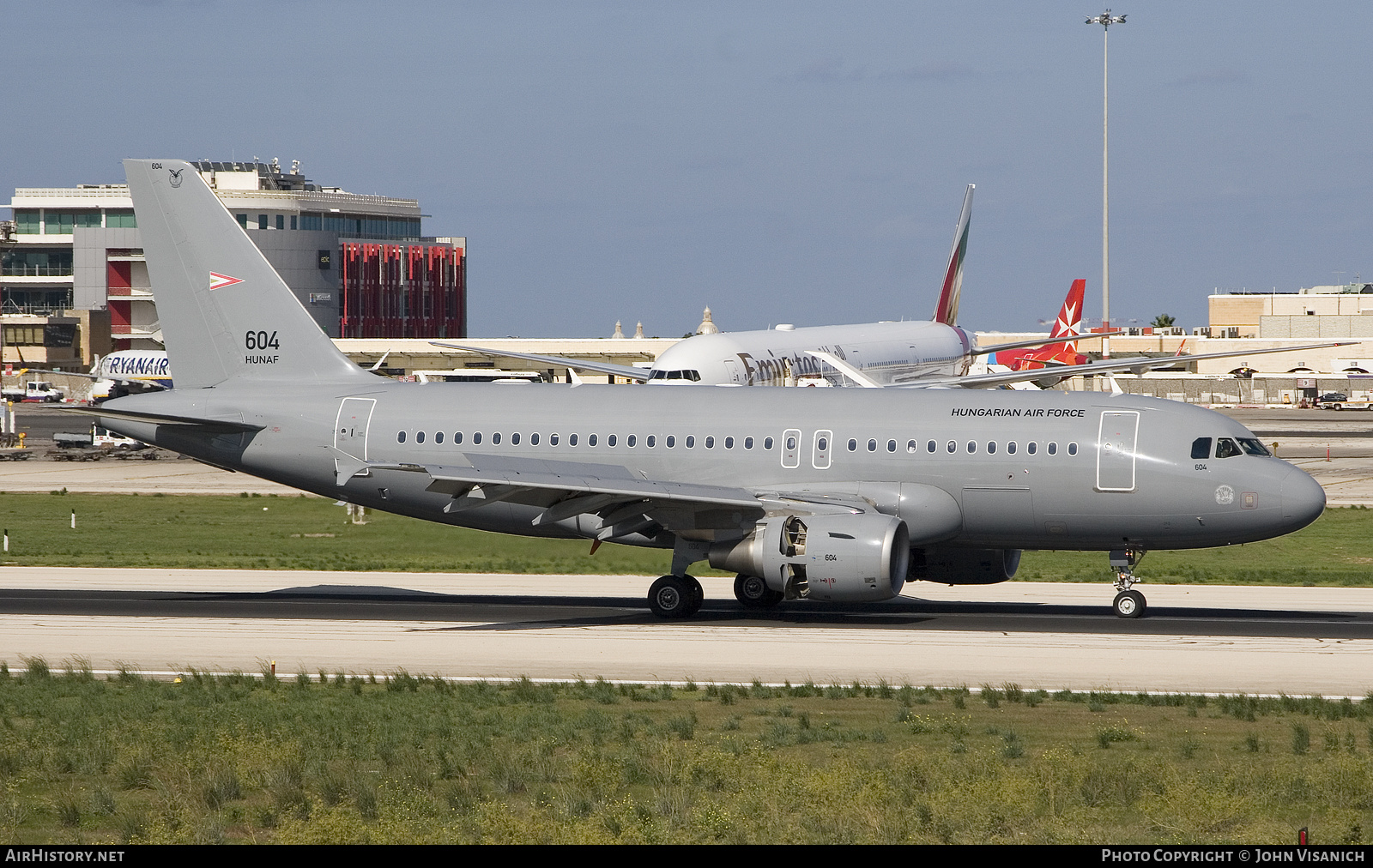 Aircraft Photo of 604 | Airbus A319-112 | Hungary - Air Force | AirHistory.net #503718