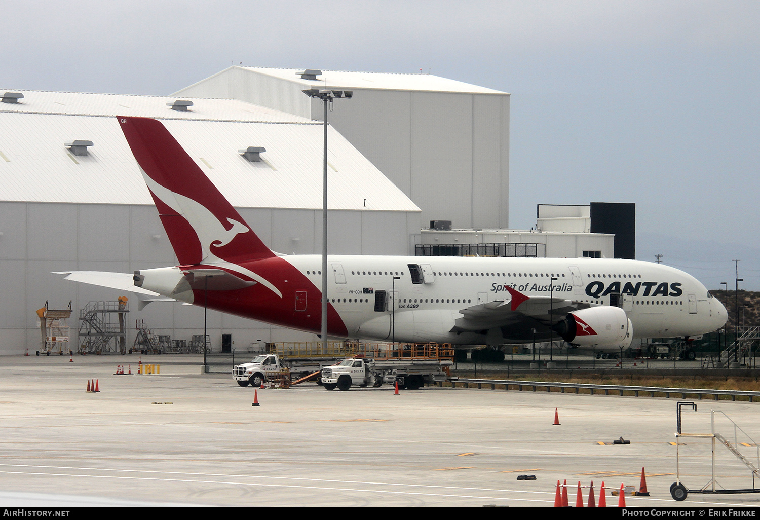 Aircraft Photo of VH-OQH | Airbus A380-842 | Qantas | AirHistory.net #503730