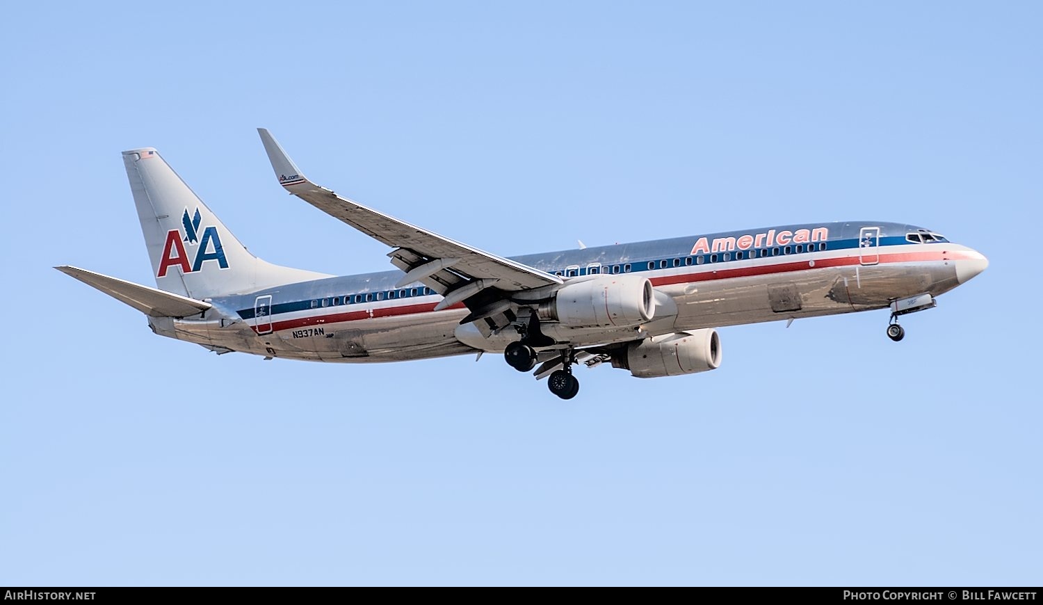 Aircraft Photo of N937AN | Boeing 737-823 | American Airlines | AirHistory.net #503736