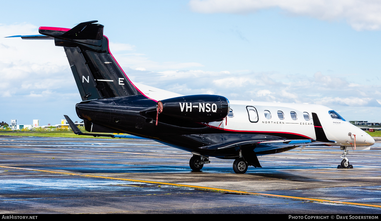 Aircraft Photo of VH-NSQ | Embraer EMB-505 Phenom 300E | Northern Escape Collection | AirHistory.net #503744