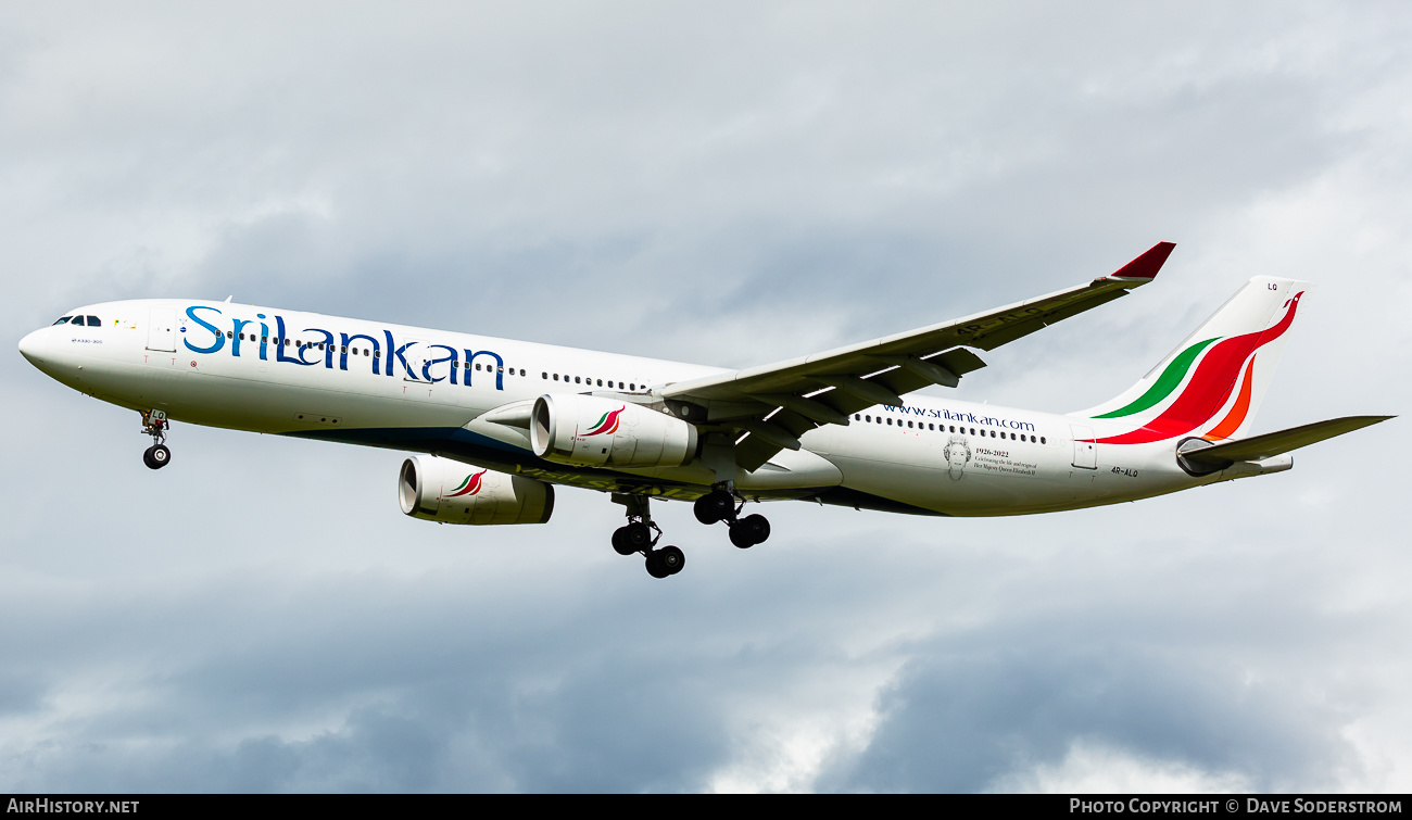 Aircraft Photo of 4R-ALQ | Airbus A330-343 | SriLankan Airlines | AirHistory.net #503757