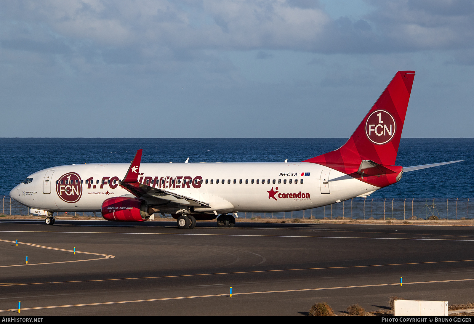 Aircraft Photo of 9H-CXA | Boeing 737-85R | Corendon Airlines | AirHistory.net #503759