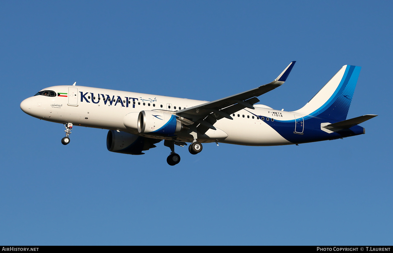 Aircraft Photo of F-WWTX | Airbus A320-251N | Kuwait Airways | AirHistory.net #503771