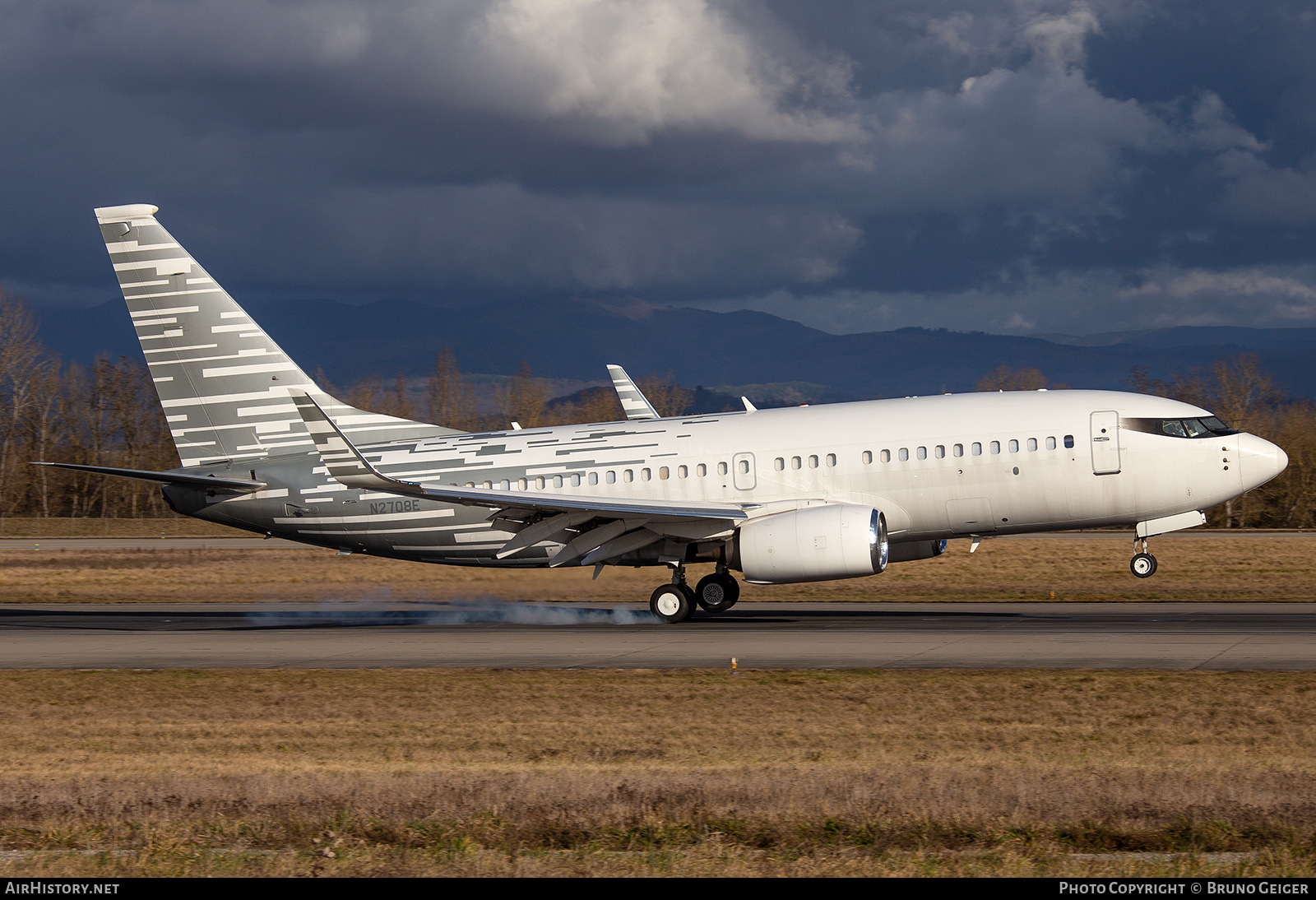 Aircraft Photo of N2708E | Boeing 737-7LT BBJ | AirHistory.net #503774