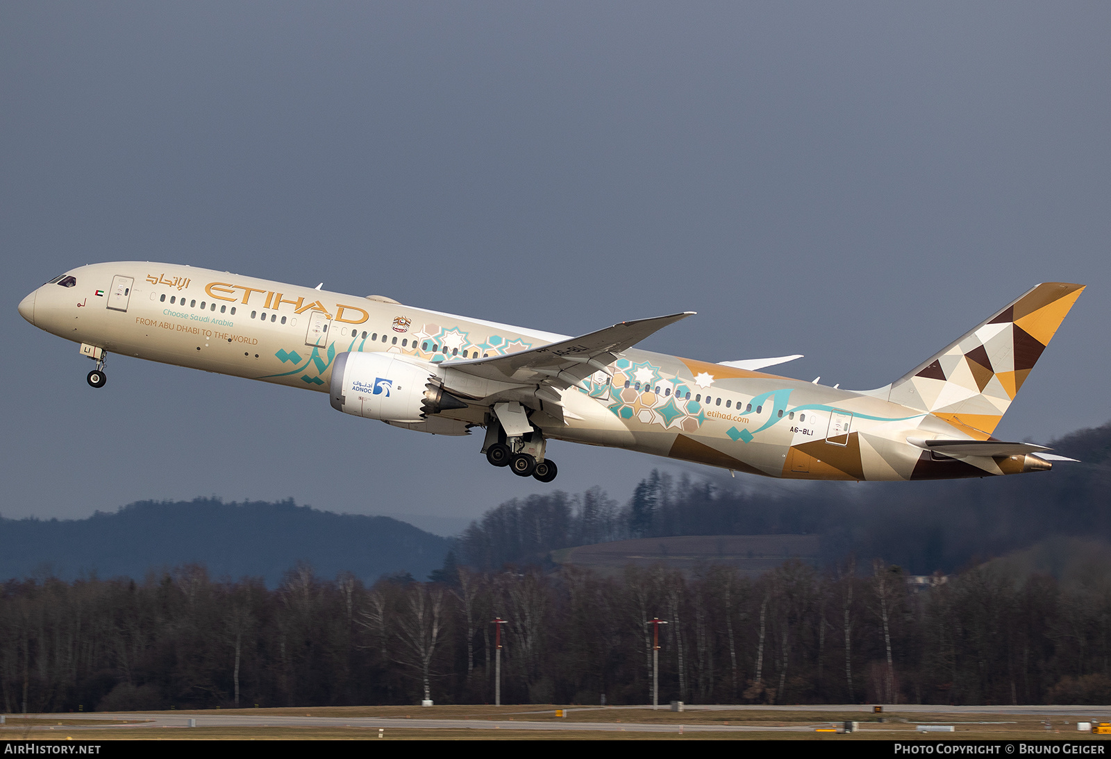 Aircraft Photo of A6-BLI | Boeing 787-9 Dreamliner | Etihad Airways | AirHistory.net #503791