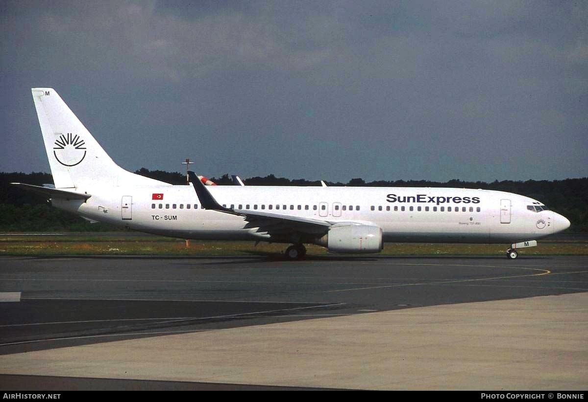Aircraft Photo of TC-SUM | Boeing 737-85F | SunExpress | AirHistory.net #503801