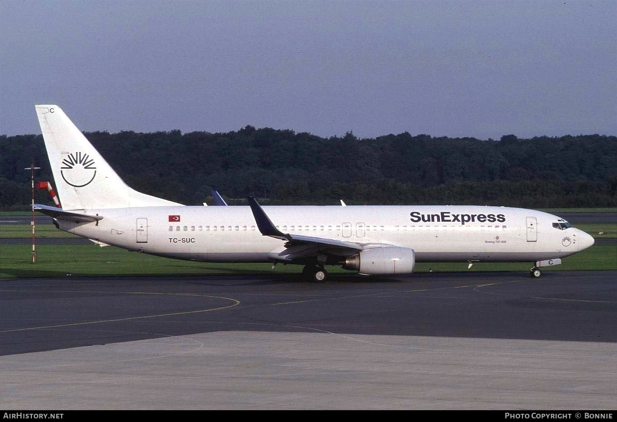 Aircraft Photo of TC-SUC | Boeing 737-86N | SunExpress | AirHistory.net #503813