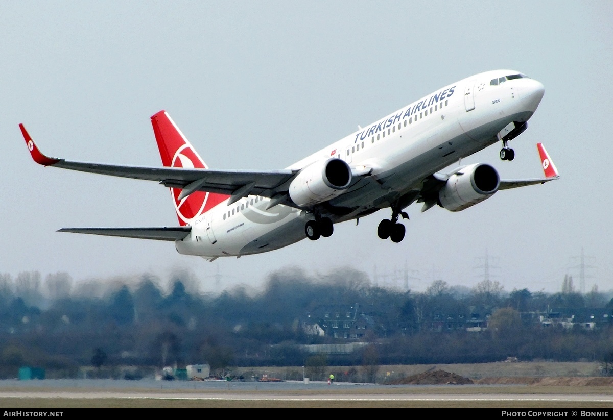 Aircraft Photo of TC-JFL | Boeing 737-8F2 | Turkish Airlines | AirHistory.net #503814