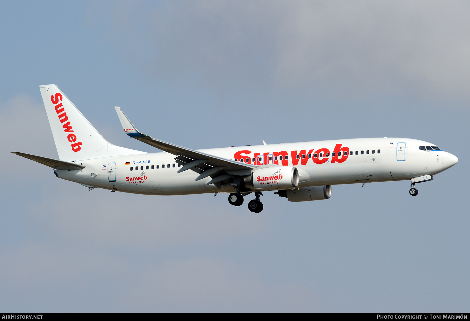 Aircraft Photo of D-AXLE | Boeing 737-8Q8 | XL Airways | AirHistory.net #503832