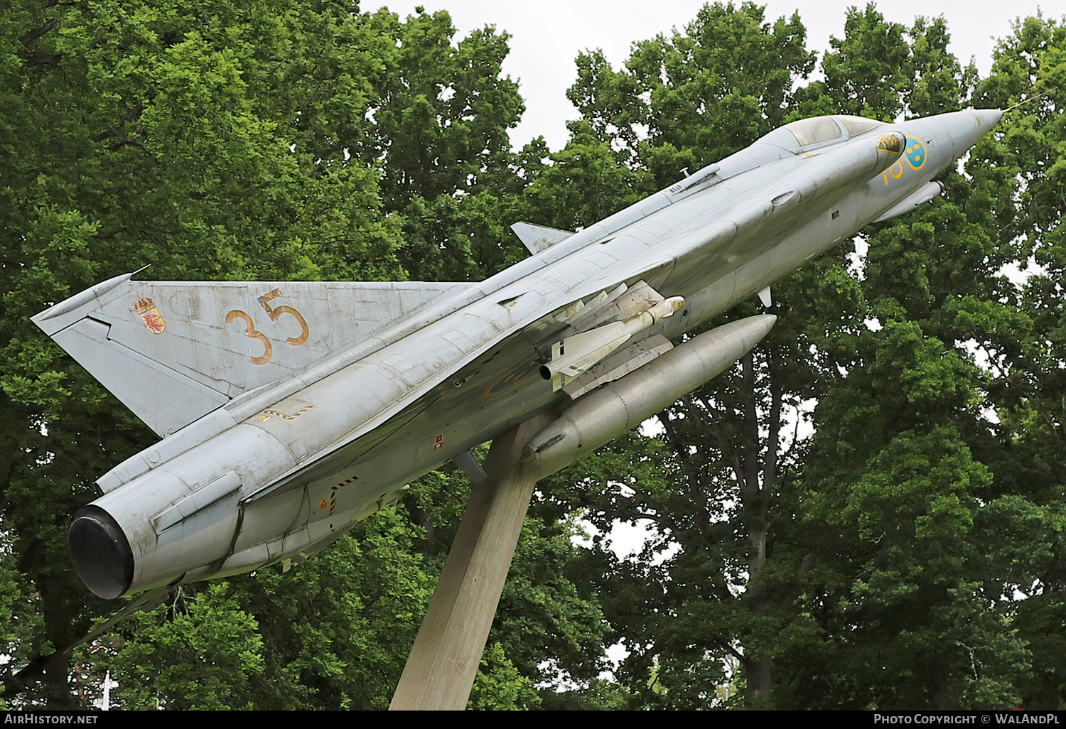 Aircraft Photo of 35409 | Saab J35J Draken | Sweden - Air Force | AirHistory.net #503878